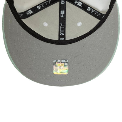 This is a Las Vegas Raiders Minty Breeze White 9FIFTY Snapback Cap 2