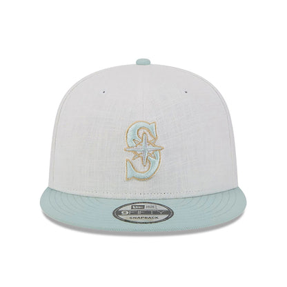 This is a Seattle Mariners Minty Breeze White 9FIFTY Snapback Cap 3