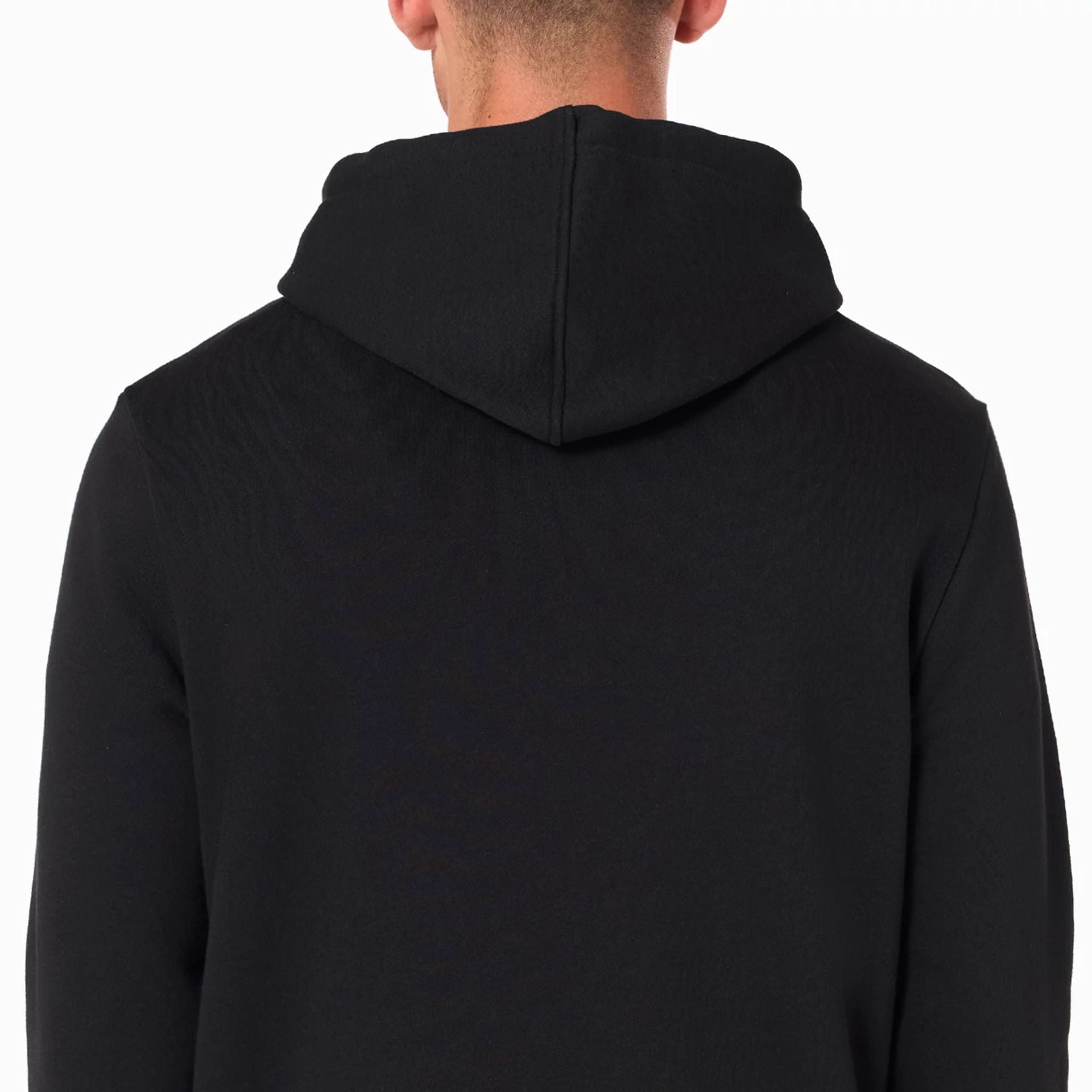 The Male model is wearing LA Clippers NBA Black Pullover Hoodie 3