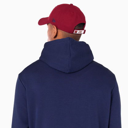 The Male model is wearing Cleveland Cavaliers NBA Navy Pullover Hoodie 5