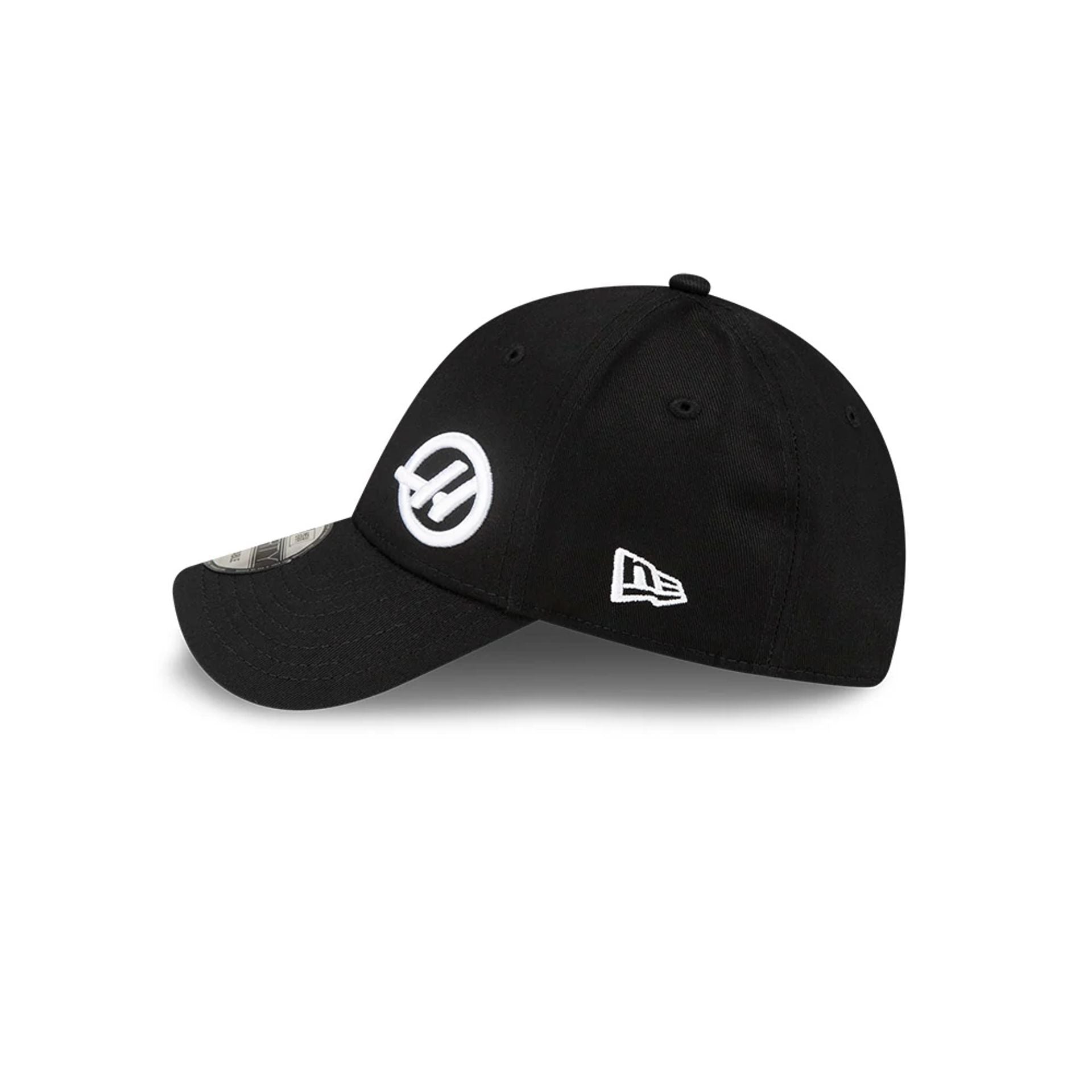 This is a Haas Formula 1 Flawless Black 9FORTY Adjustable Cap 4