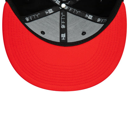 This is a Haas Formula 1 Black 9FIFTY Snapback Cap 4