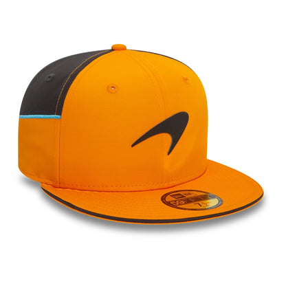 This is a McLaren Racing Team Colour Orange 59FIFTY Fitted Cap 3