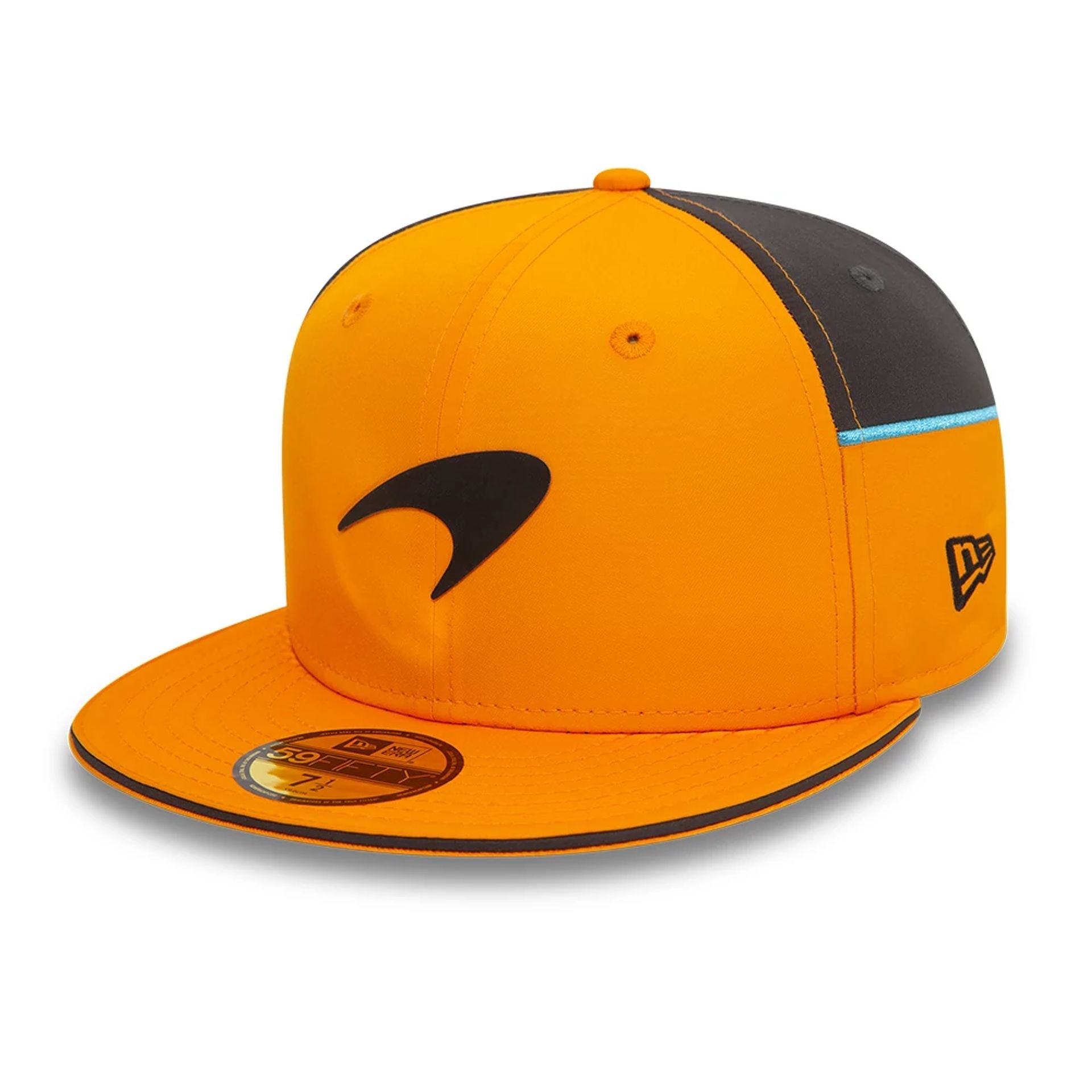 This is a McLaren Racing Team Colour Orange 59FIFTY Fitted Cap 1