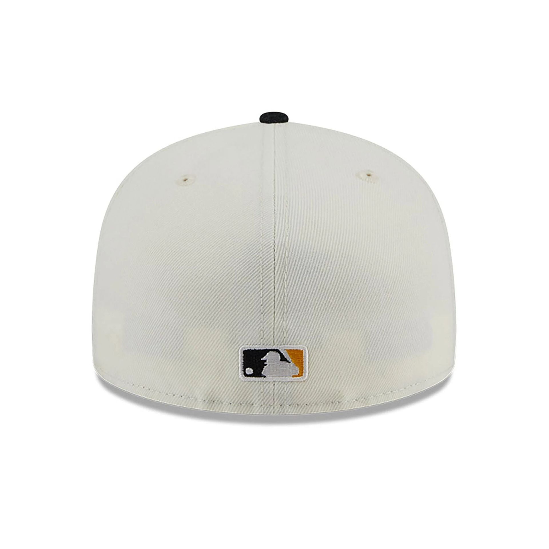 This is a Pittsburgh Pirates City Mesh Chrome White 59FIFTY Fitted Cap 5