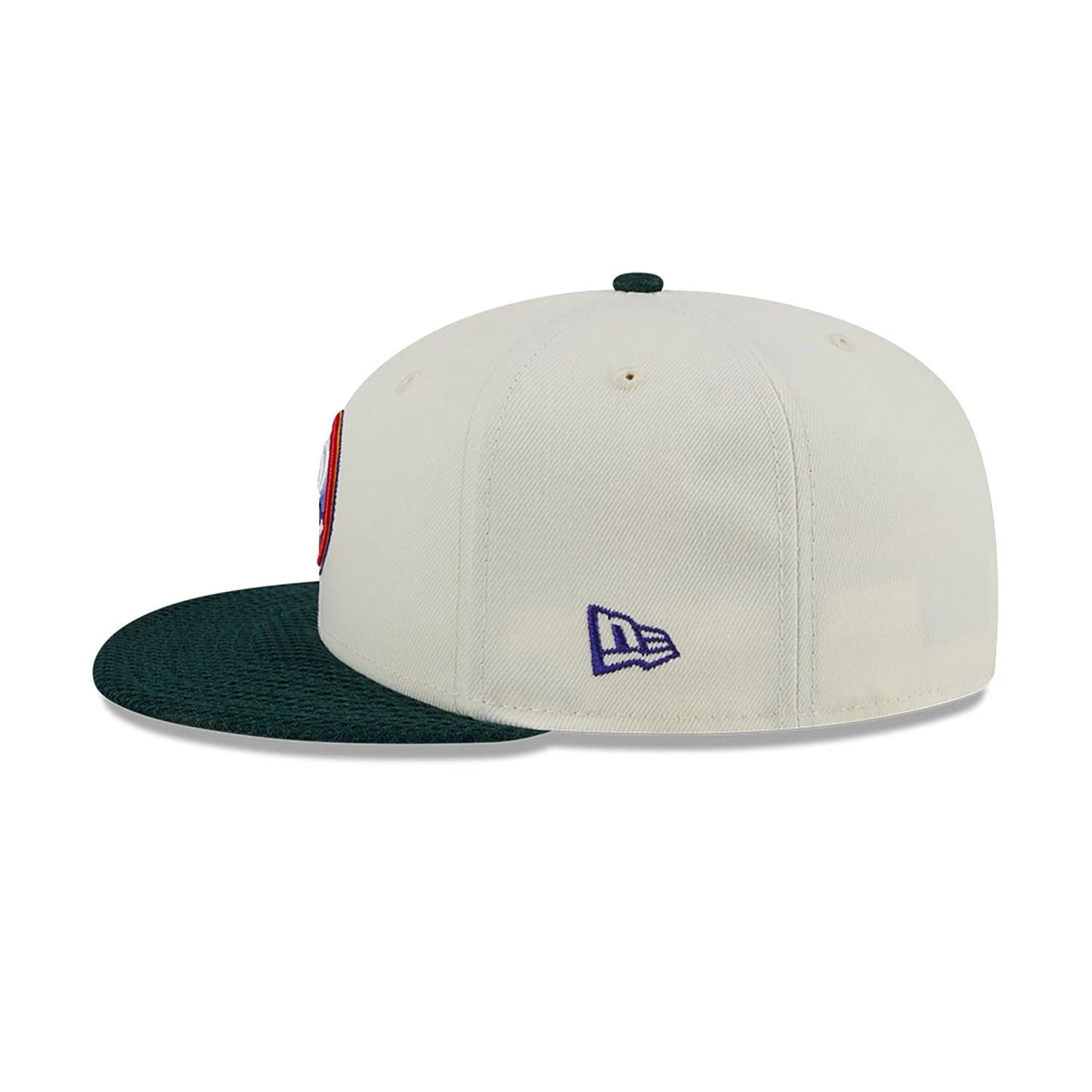 This is a Colorado Rockies City Mesh Chrome White 59FIFTY Fitted Cap 7