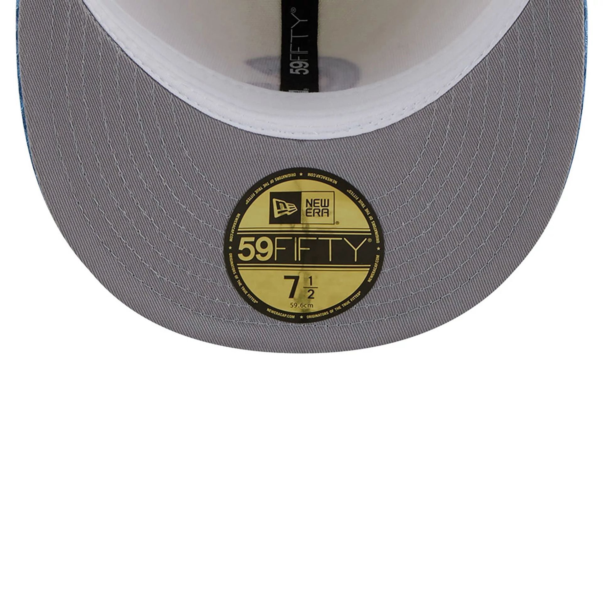 This is a Chicago Cubs City Mesh Chrome White 59FIFTY Fitted Cap 2