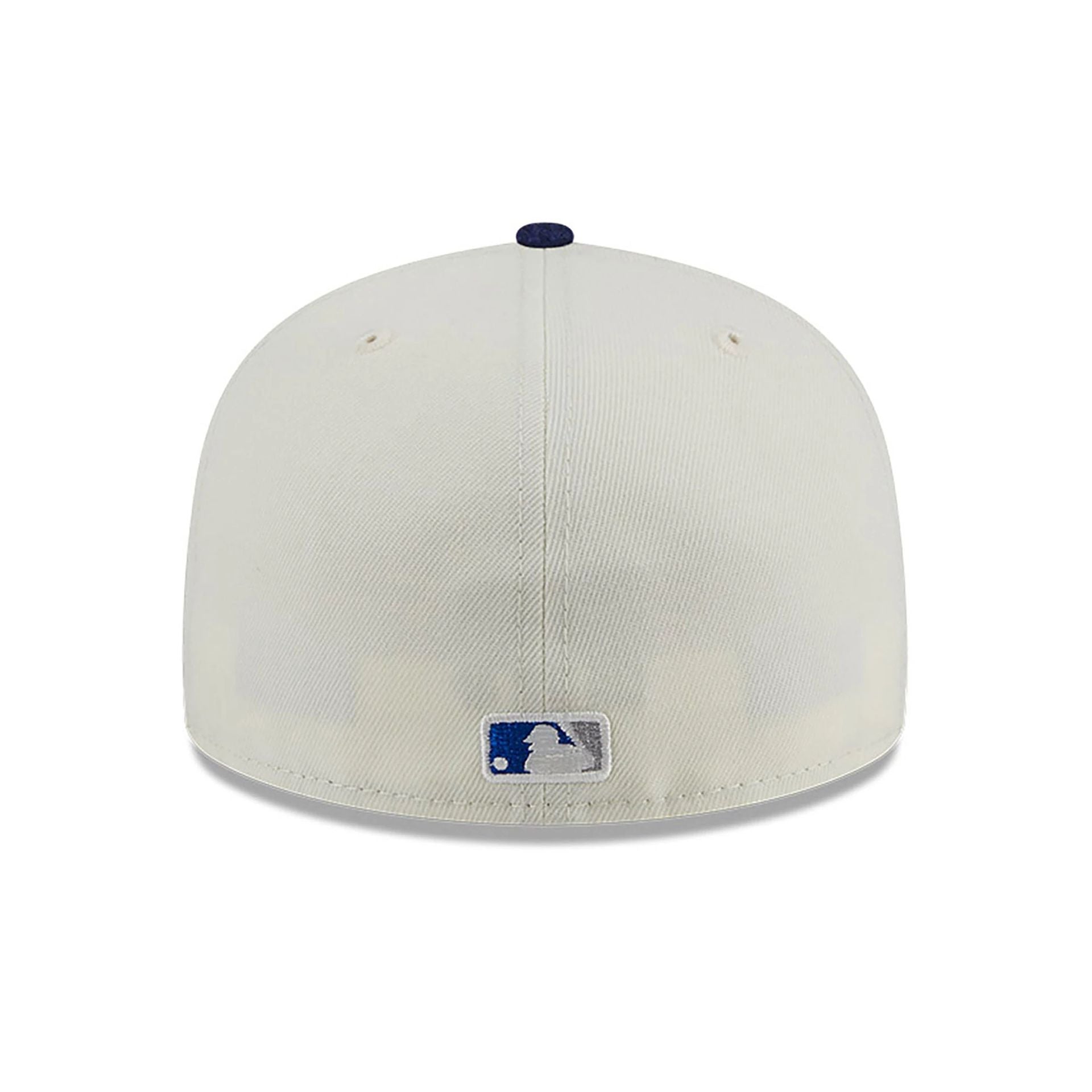 This is a LA Dodgers City Mesh White 59FIFTY Fitted Cap 5