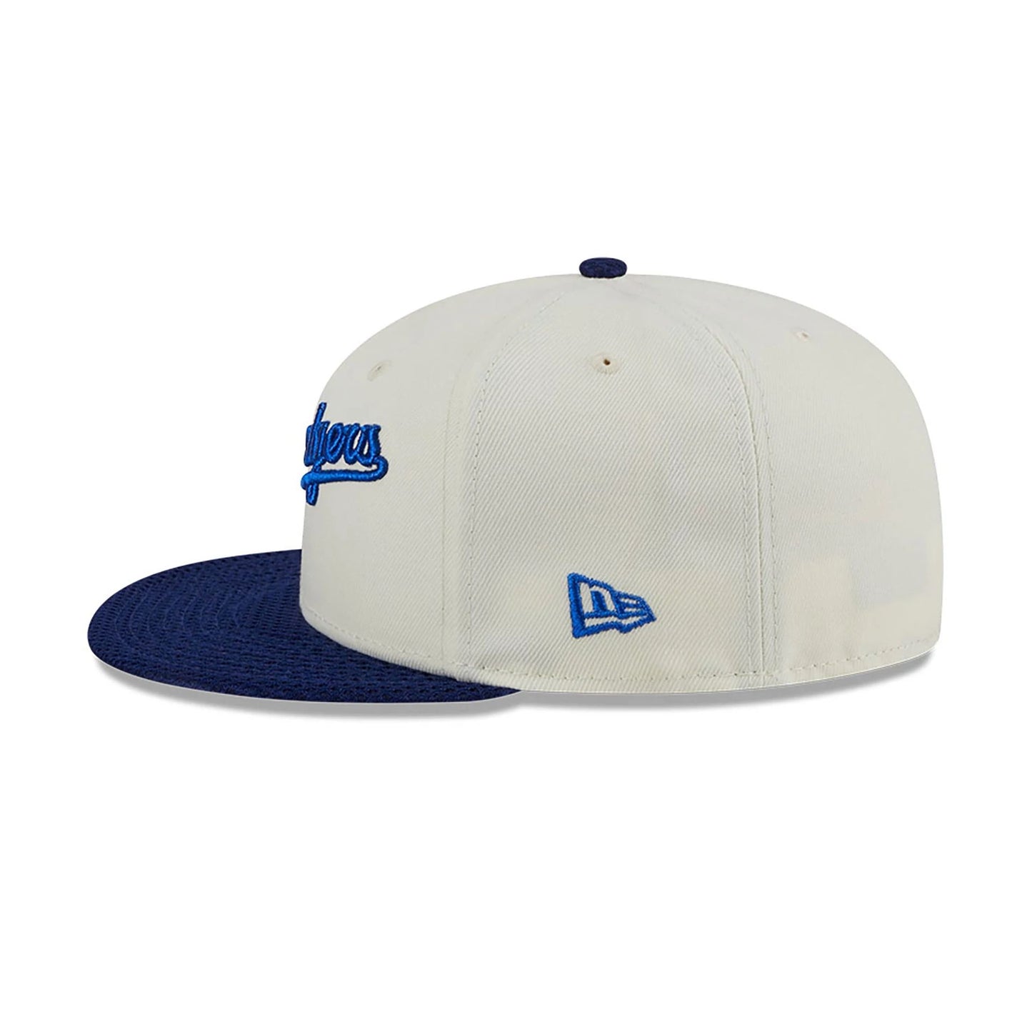 This is a LA Dodgers City Mesh White 59FIFTY Fitted Cap 7