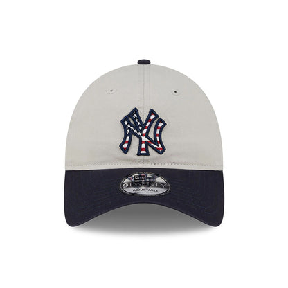 This is a New York Yankees MLB 4th Of July Grey 9TWENTY Adjustable Cap 3