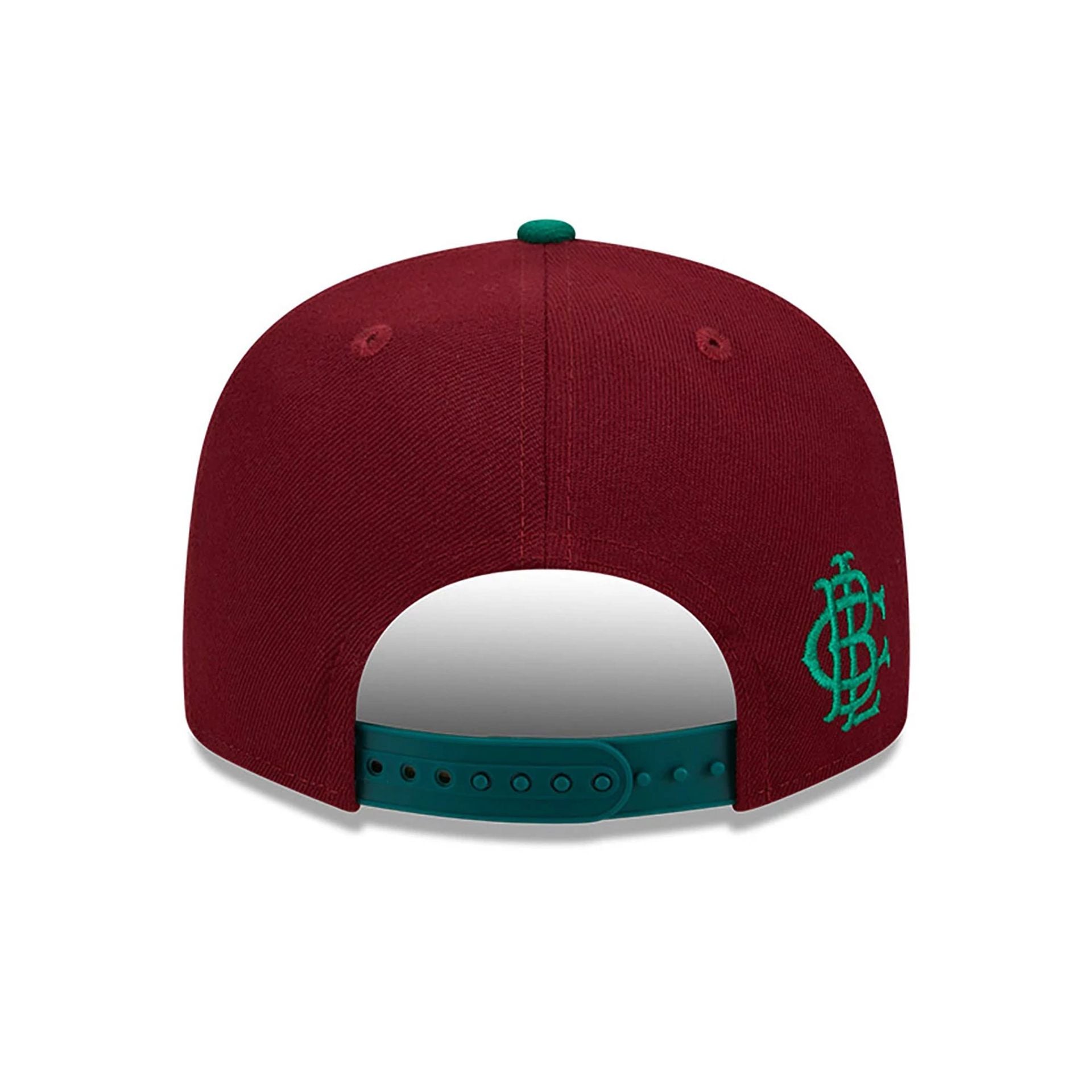 This is a Seattle Mariners MLB Big League Chew Dark Red 9FIFTY Snapback Cap 7