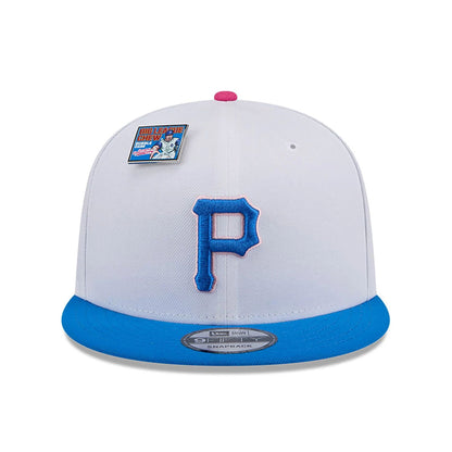 This is a Pittsburgh Pirates MLB Big League Chew White 9FIFTY Snapback Cap 3