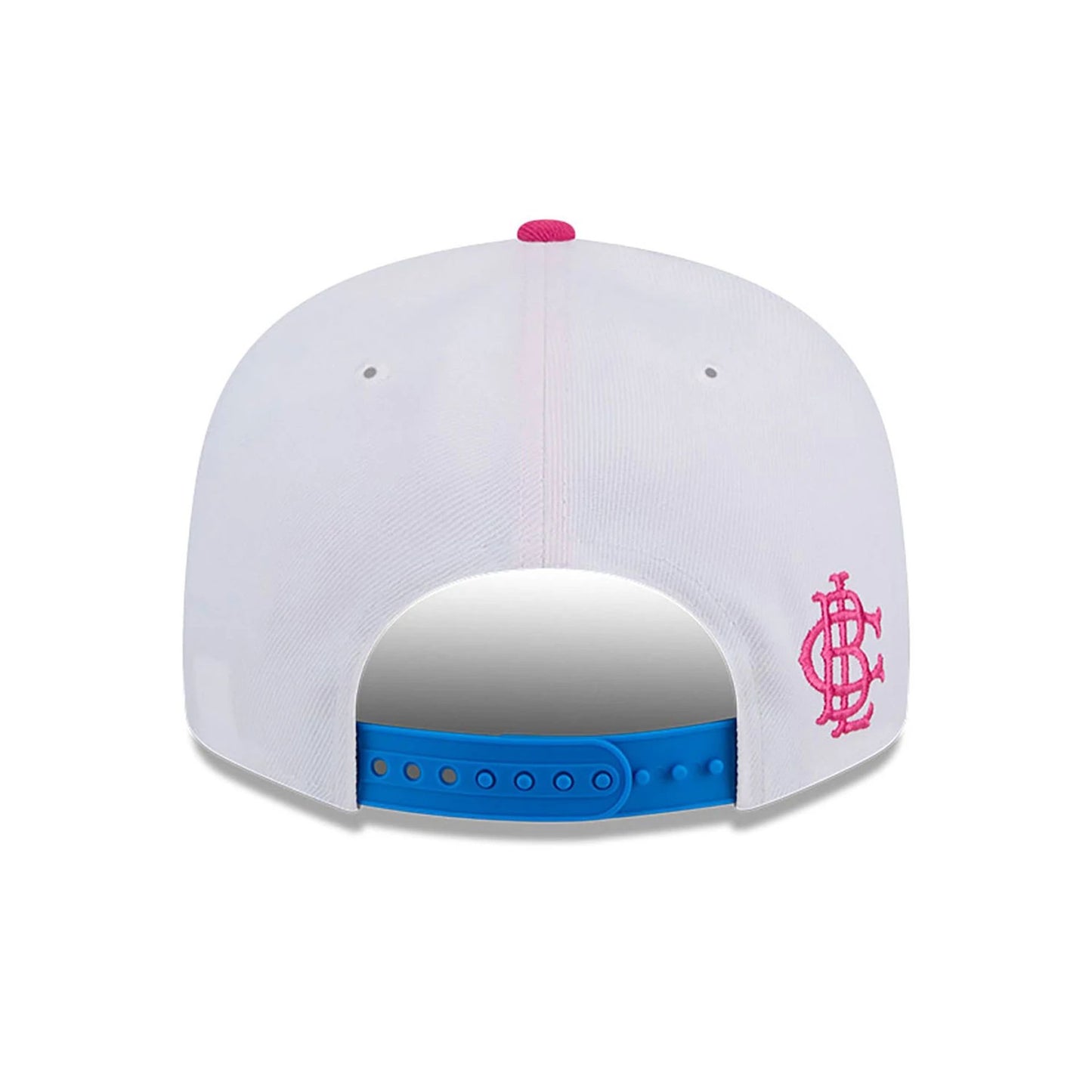 This is a Pittsburgh Pirates MLB Big League Chew White 9FIFTY Snapback Cap 7