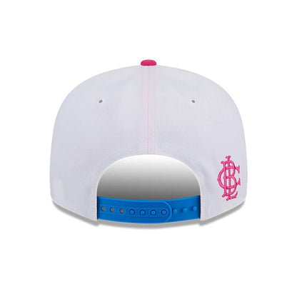 This is a Pittsburgh Pirates MLB Big League Chew White 9FIFTY Snapback Cap 7