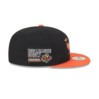 This is a Baltimore Orioles MLB Big League Chew Black 59FIFTY Fitted Cap 4