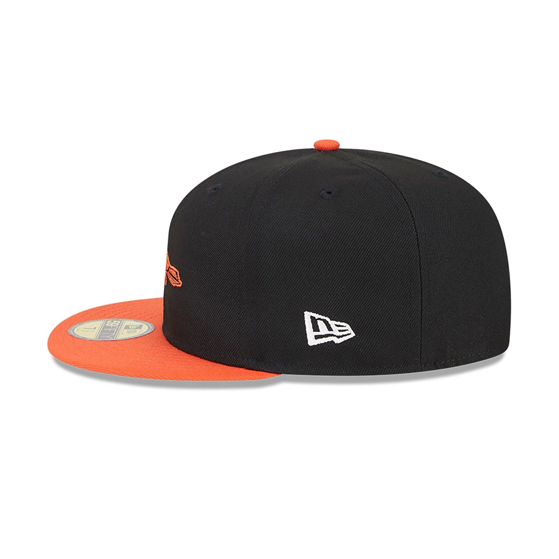 This is a Baltimore Orioles MLB Big League Chew Black 59FIFTY Fitted Cap 5