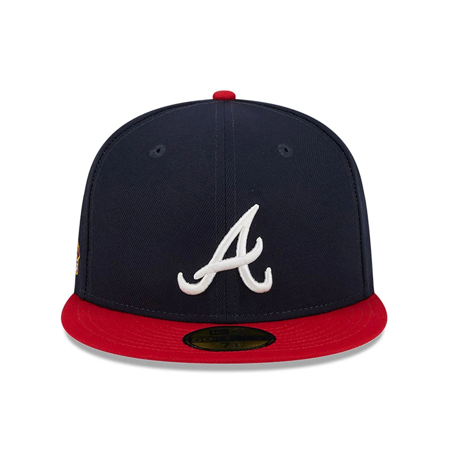 This is a Atlanta Braves MLB Big League Chew Navy 59FIFTY Fitted Cap 3