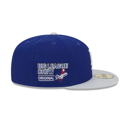 This is a LA Dodgers MLB Big League Chew Dark Blue 59FIFTY Fitted Cap 5