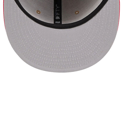 This is a Atlanta Hawks NBA Draft Beige 9FIFTY Snapback Cap 3