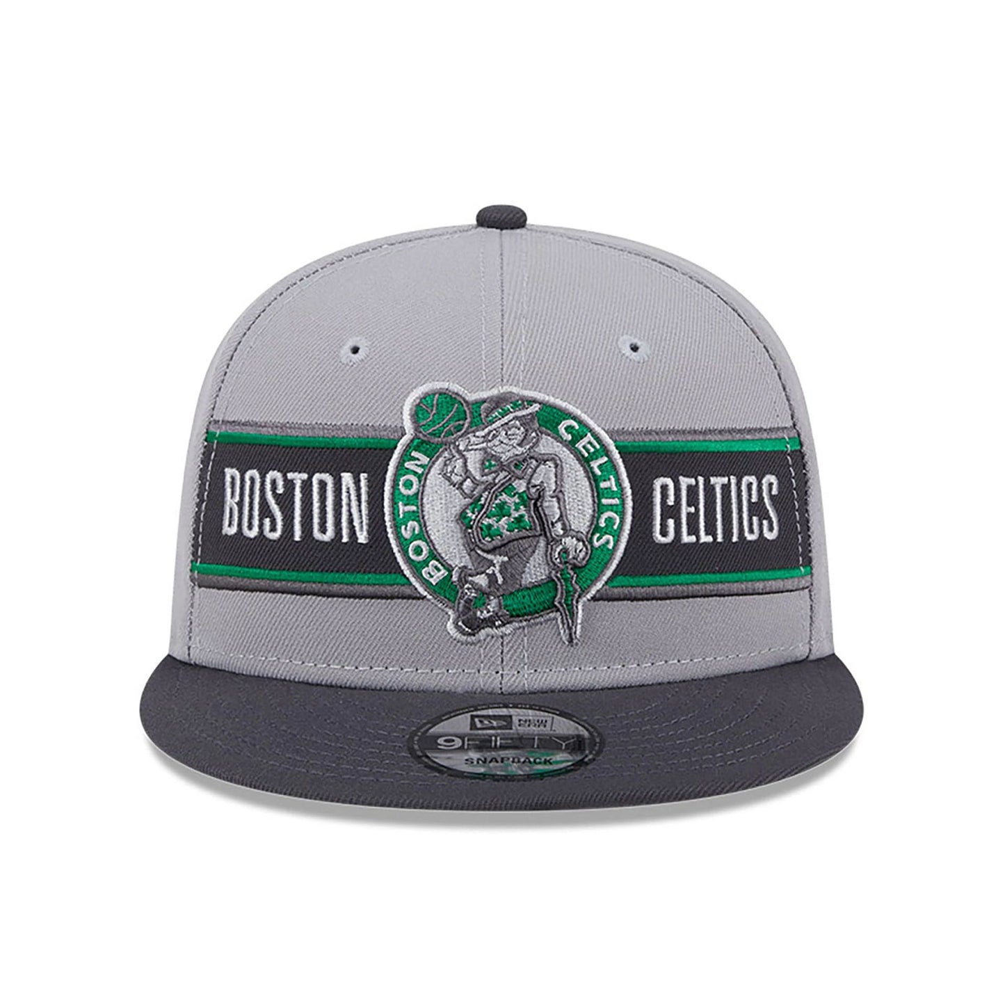 This is a Boston Celtics NBA Draft Grey 9FIFTY Snapback Cap 3