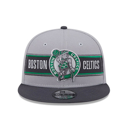 This is a Boston Celtics NBA Draft Grey 9FIFTY Snapback Cap 3