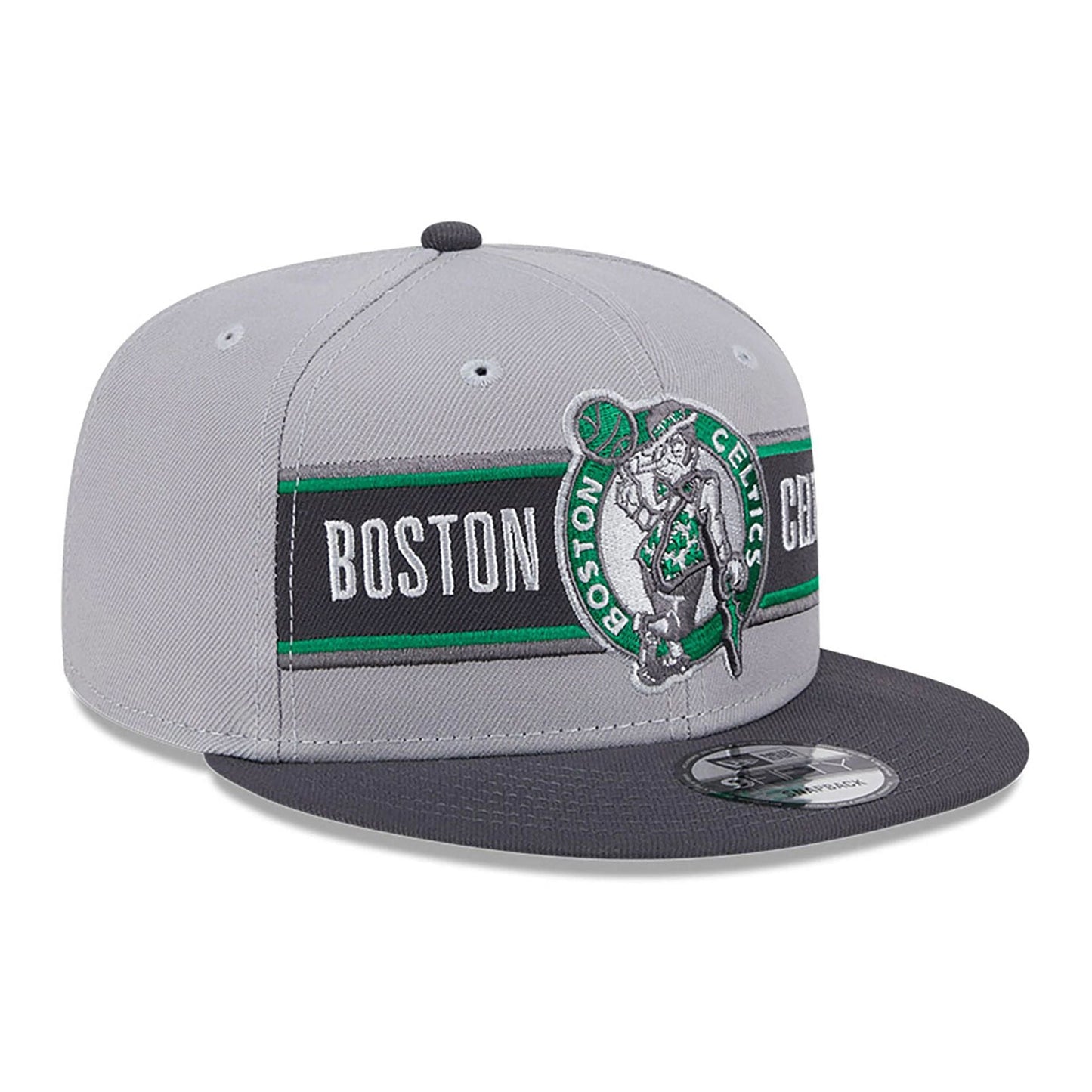 This is a Boston Celtics NBA Draft Grey 9FIFTY Snapback Cap 5