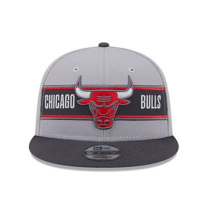 This is a Chicago Bulls NBA Draft Grey 9FIFTY Snapback Cap 4