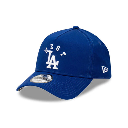 This is a LA Dodgers Team Division Dark Blue 9FORTY A-Frame Adjustable Cap 4