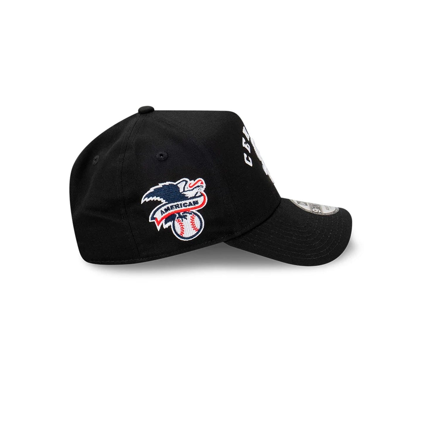 This is a Chicago White Sox Team Division Black 9FORTY A-Frame Adjustable Cap 7