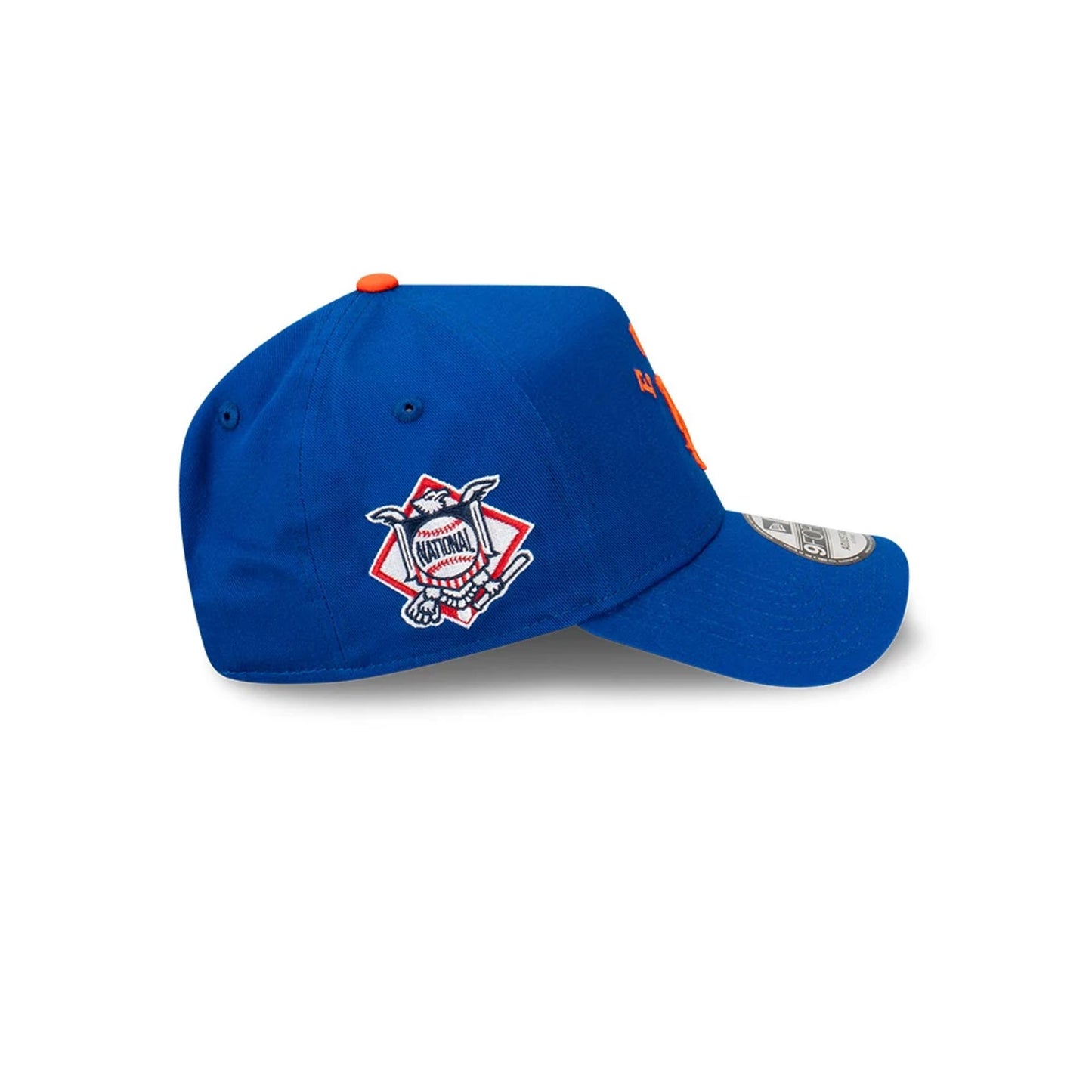 This is a New York Mets Team Division Blue 9FORTY A-Frame Adjustable Cap 7