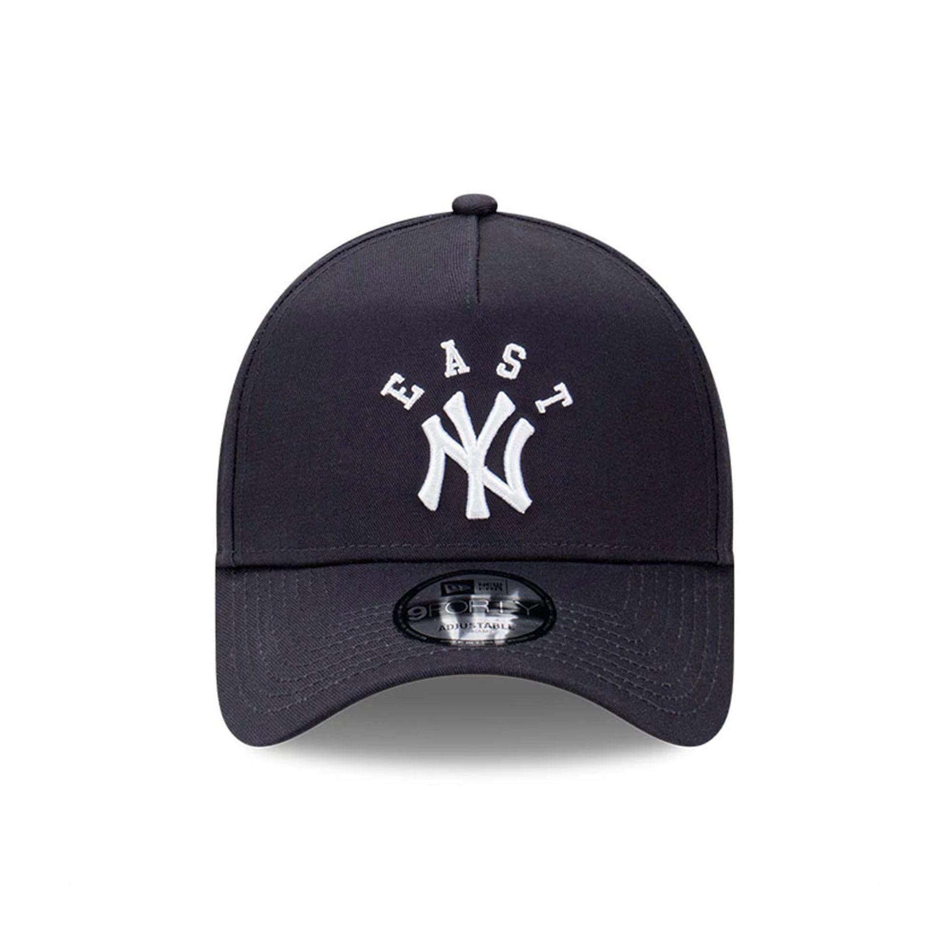 This is a New York Yankees Team Division Navy 9FORTY A-Frame Adjustable Cap 3