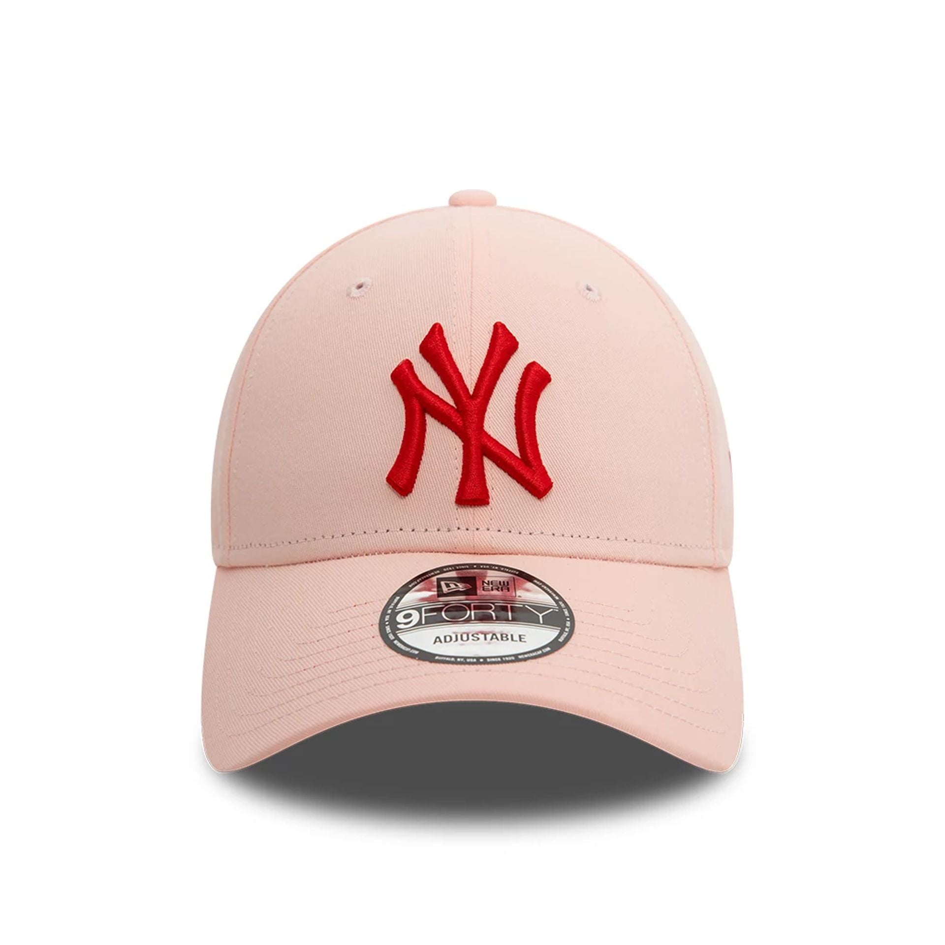 This is a New York Yankees Bright Pop Pastel Pink 9FORTY Adjustable Cap 2