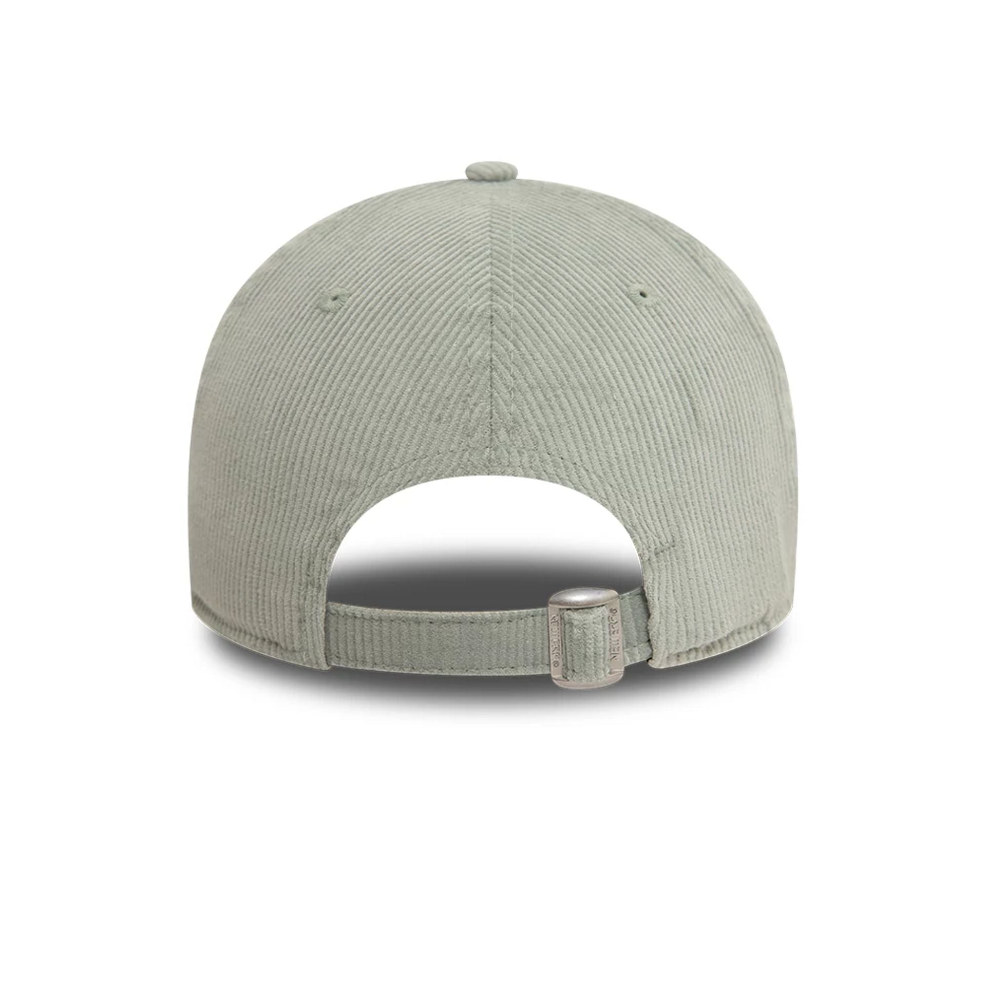 This is a New Era Cord Grey 9FORTY Adjustable Cap 5