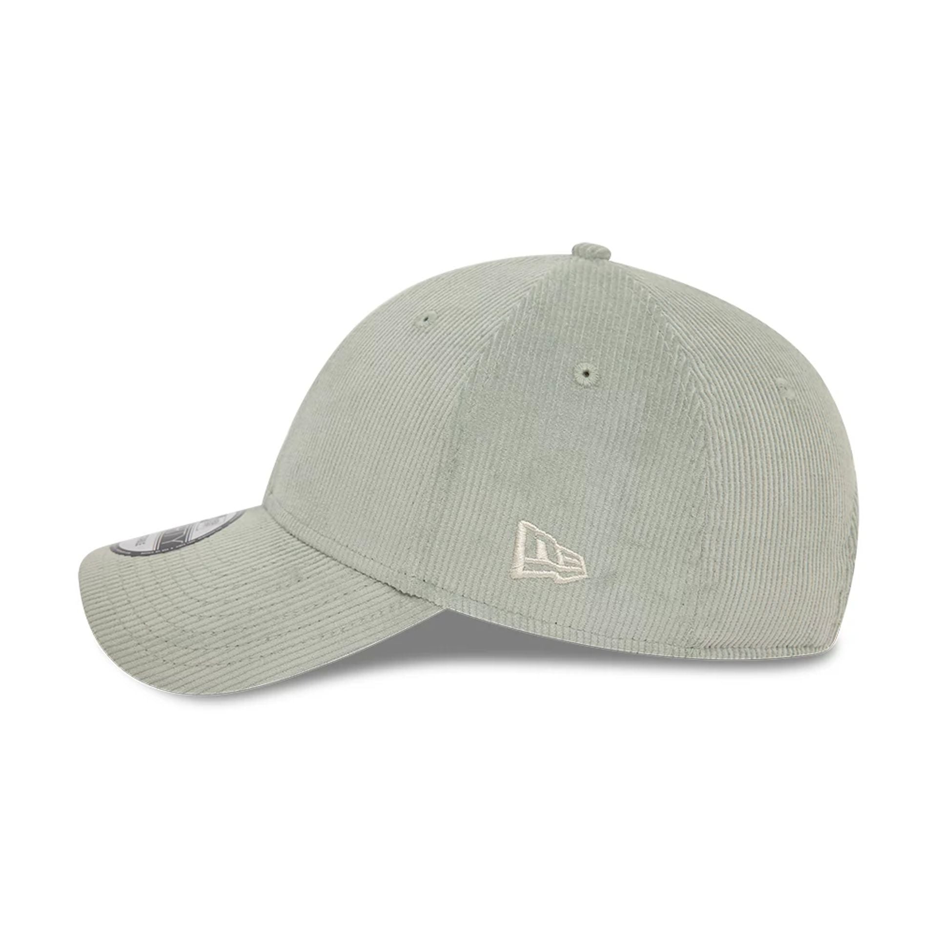 This is a New Era Cord Grey 9FORTY Adjustable Cap 6