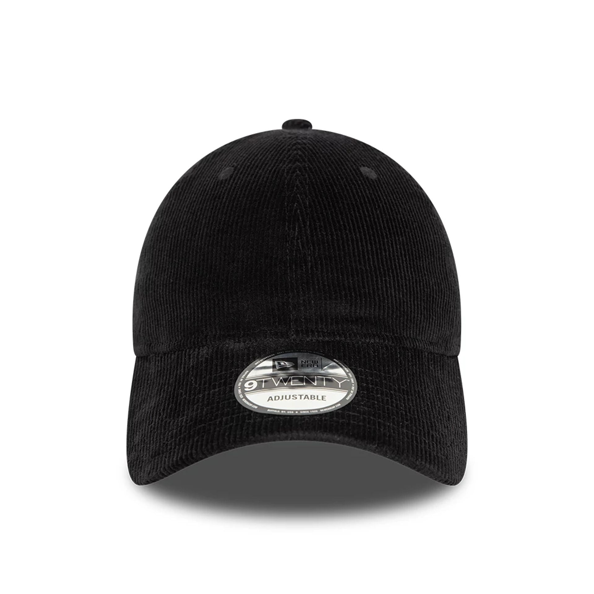 This is a New Era Cord Black 9TWENTY Adjustable Cap 3