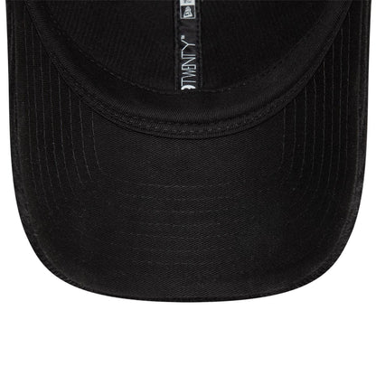 This is a New Era Cord Black 9TWENTY Adjustable Cap 4