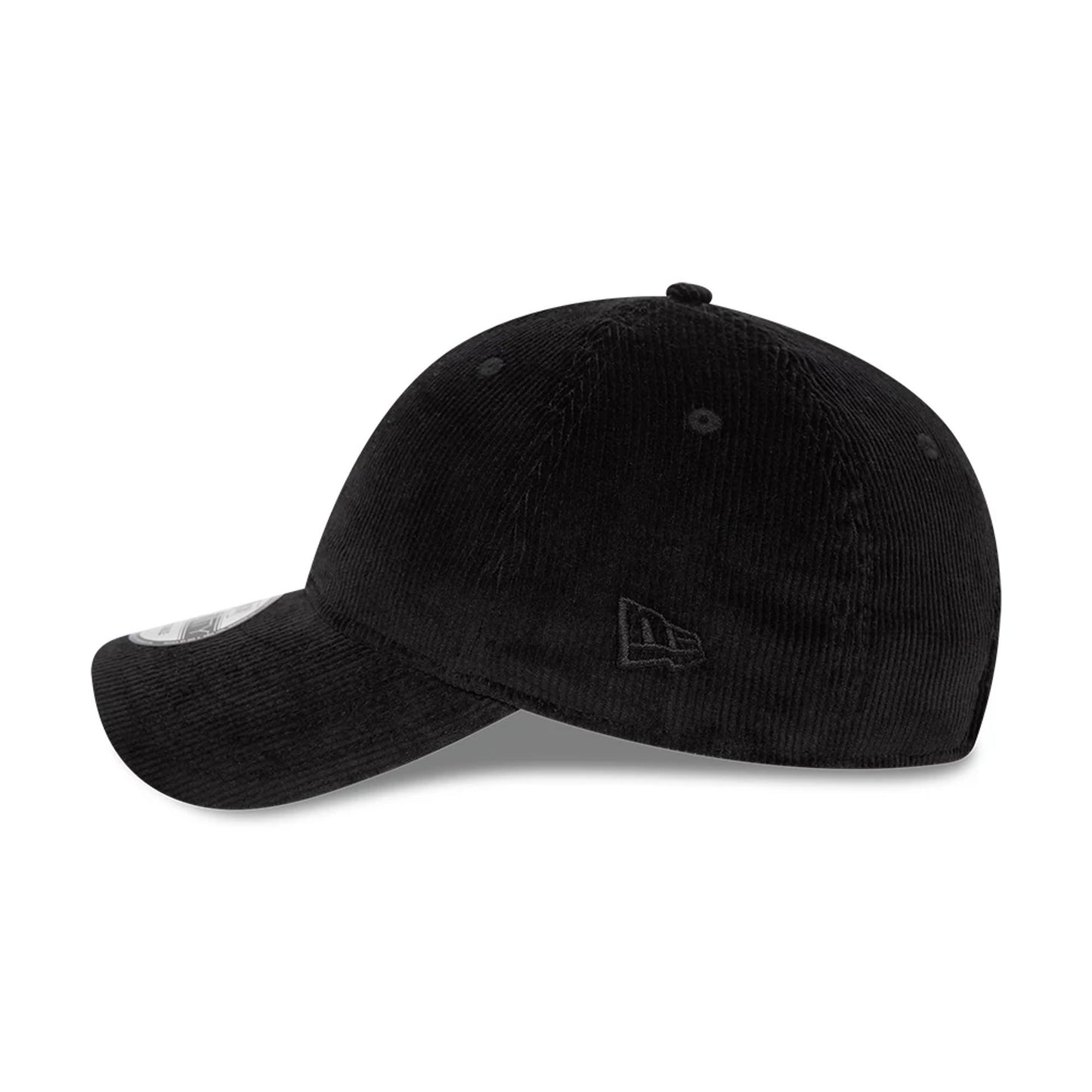 This is a New Era Cord Black 9TWENTY Adjustable Cap 6