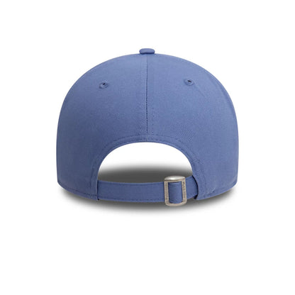 This is a New Era Essential Blue 9FORTY Adjustable Cap 4