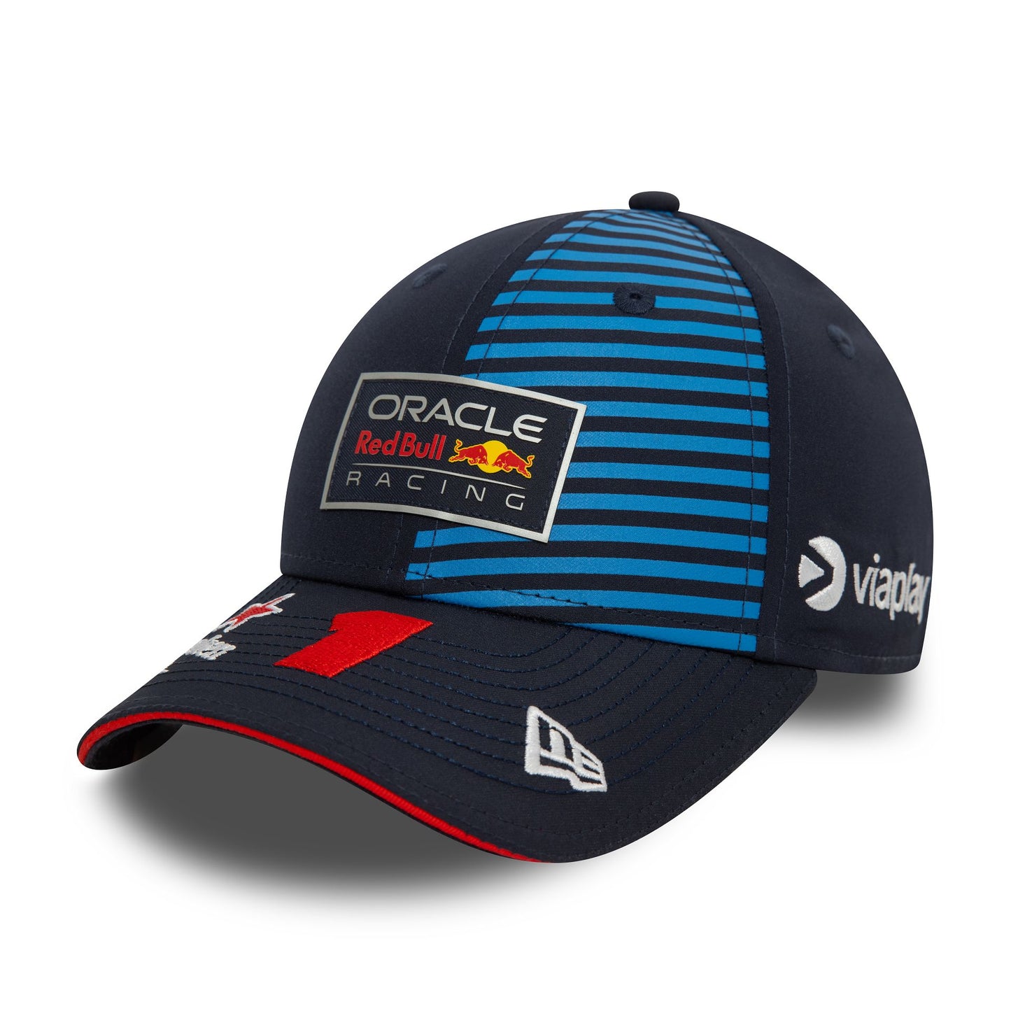 This is a Red Bull Racing Max Verstappen Team Dark Blue Youth 9FORTY Adjustable Cap 4