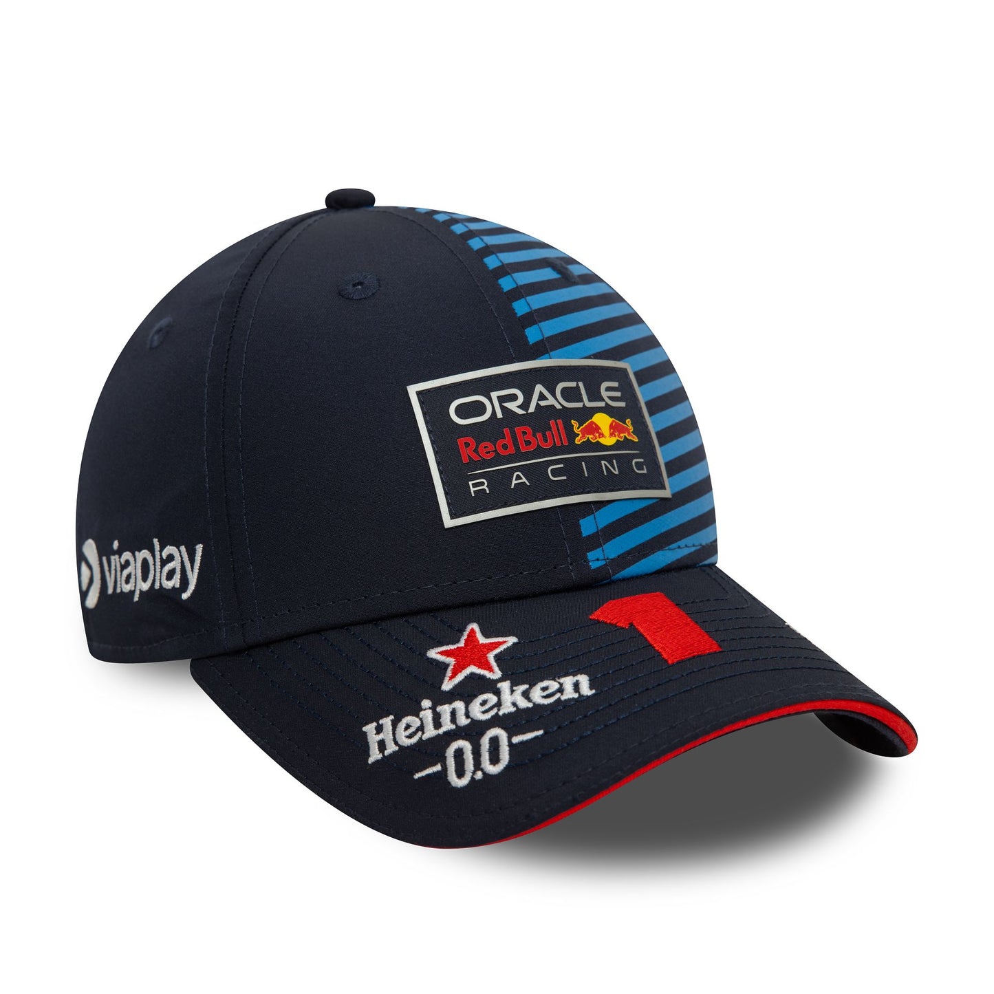 This is a Red Bull Racing Max Verstappen Team Dark Blue Youth 9FORTY Adjustable Cap 1