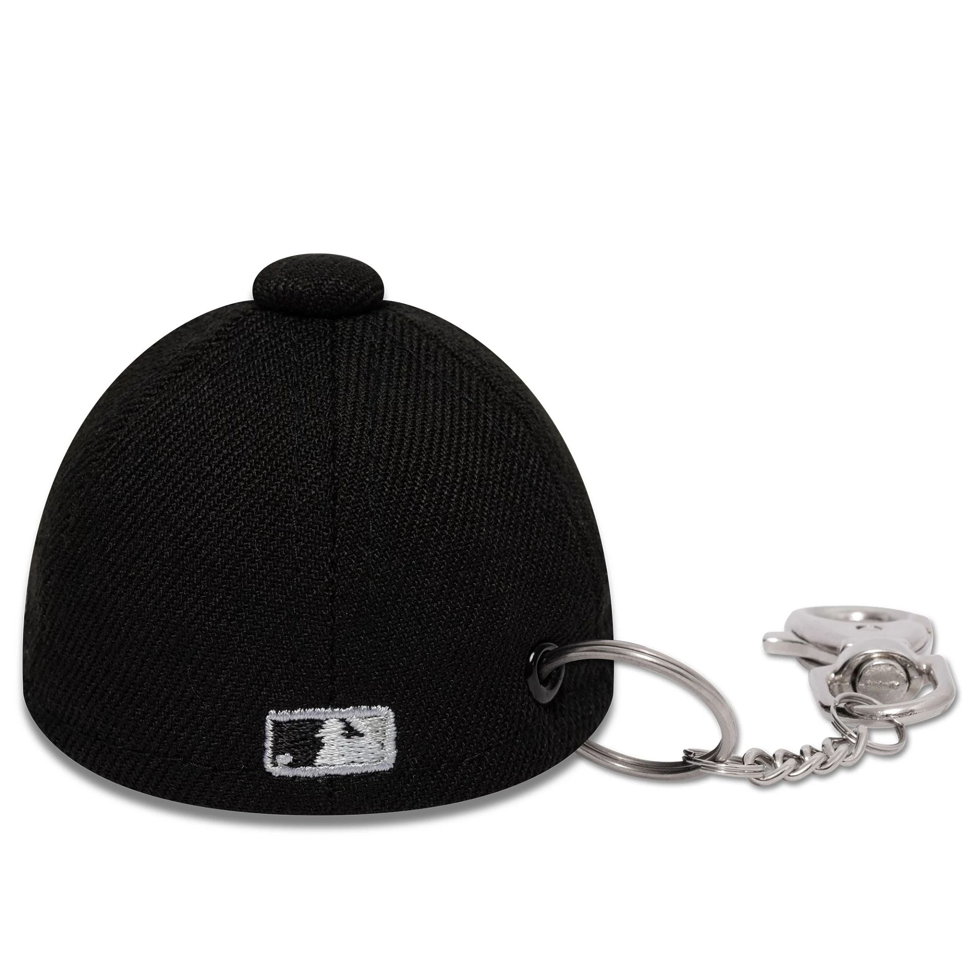 This is a Chicago White Sox MLB Mini Cap Black Key Chain 2