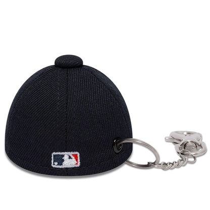 This is a Boston Red Sox MLB Mini Cap Navy Key Chain 4