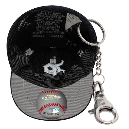 This is a Detroit Tigers MLB Mini Cap Navy Key Chain 5