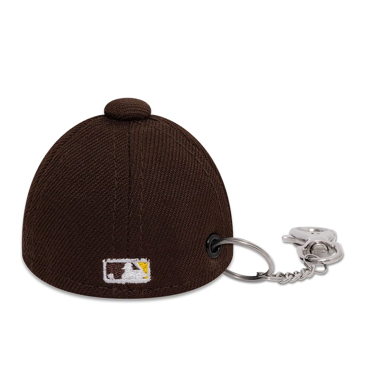 This is a San Diego Padres MLB Mini Cap Dark Brown Key Chain 4