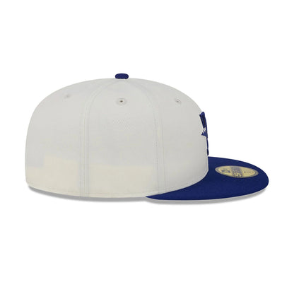 This is a Texas Rangers MLB All Star Game Lonestar White 59FIFTY Fitted Cap 7