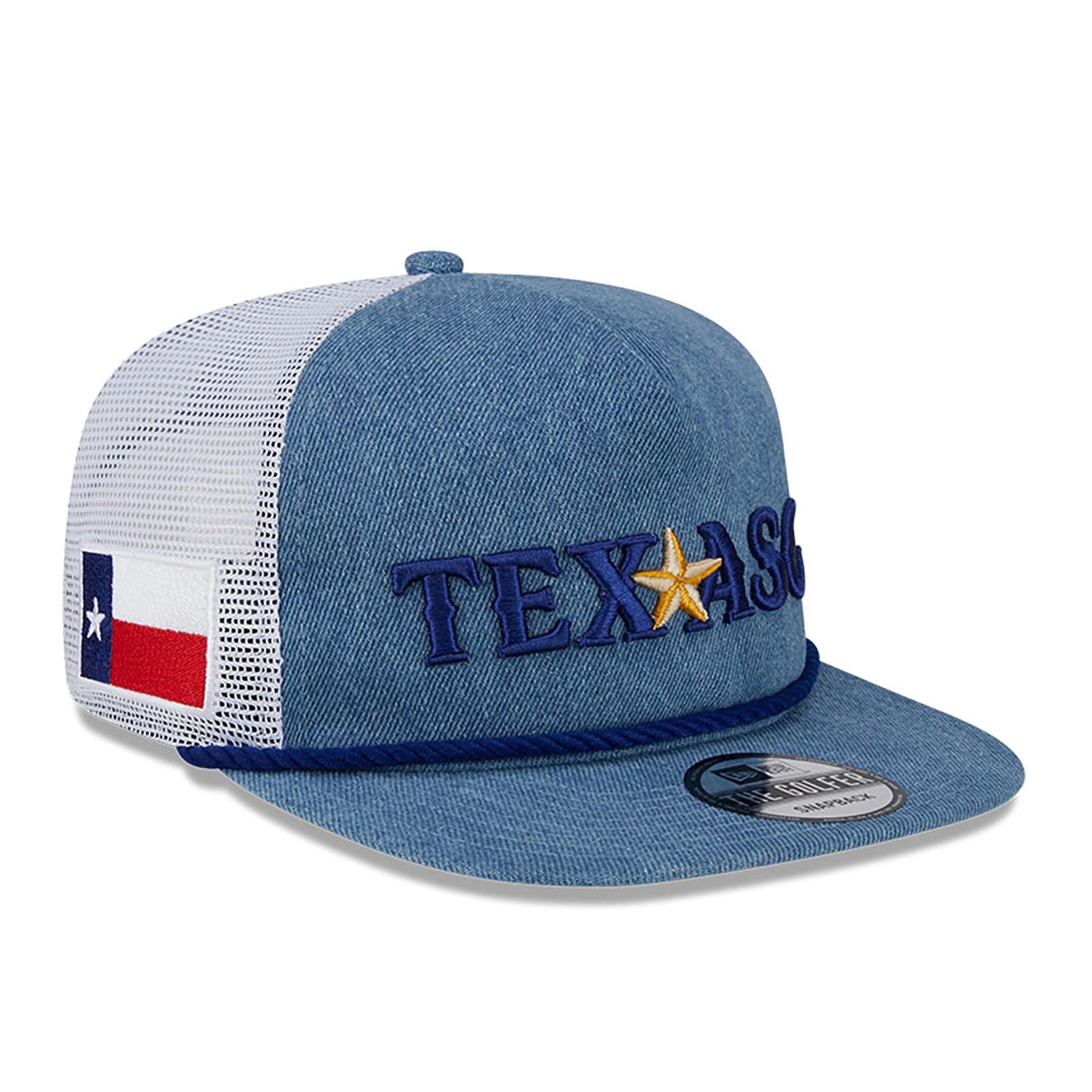 This is a All Star Game MLB All Star Game Word Open Blue Golfer Cap 1