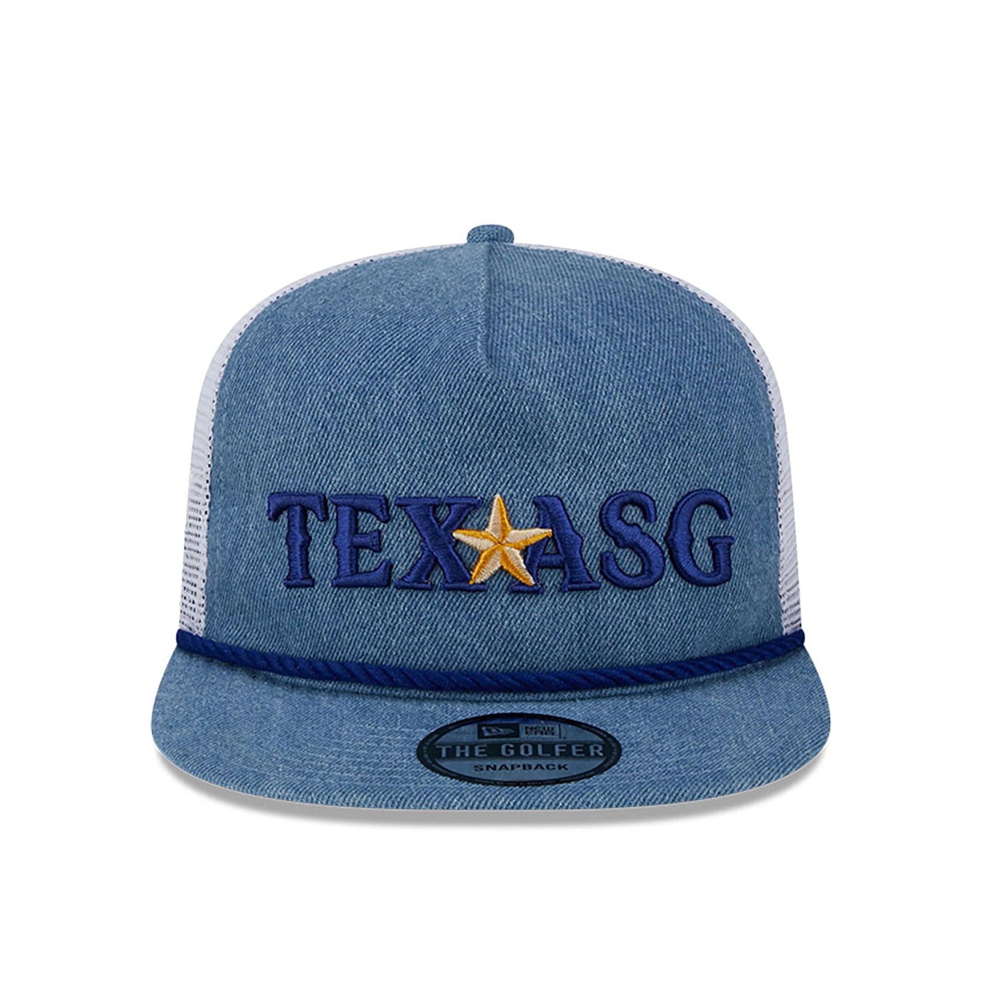 This is a All Star Game MLB All Star Game Word Open Blue Golfer Cap 4