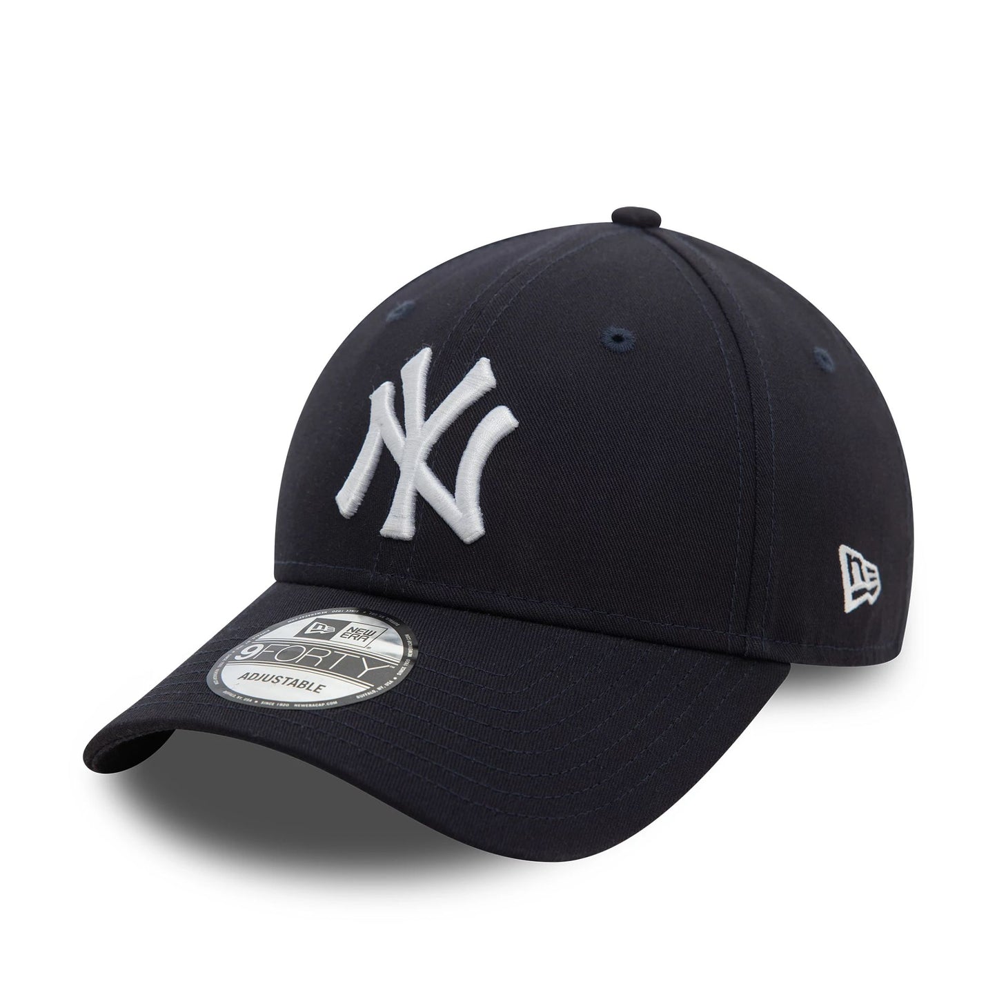 This is a New York Yankees MLB Side Patch Navy 9FORTY Adjustable Cap 1