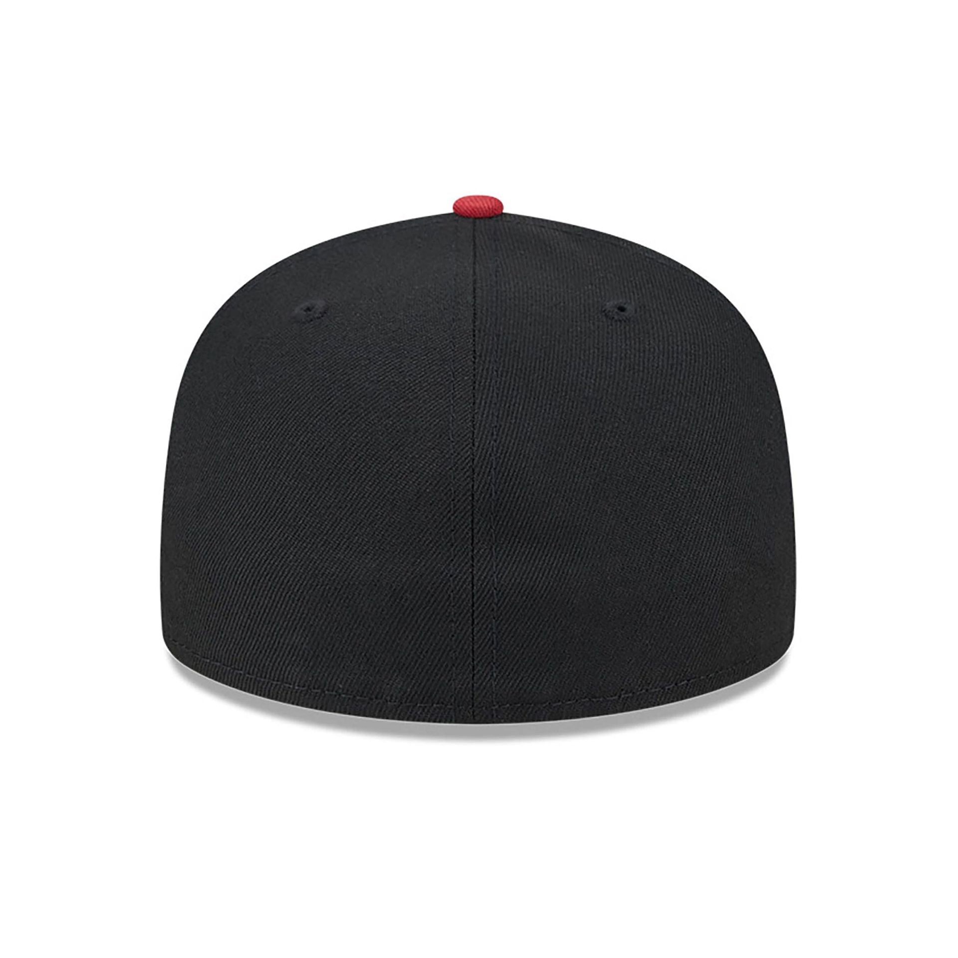 This is a Birmingham Black Barons Rickwood Black 59FIFTY Fitted Cap 5