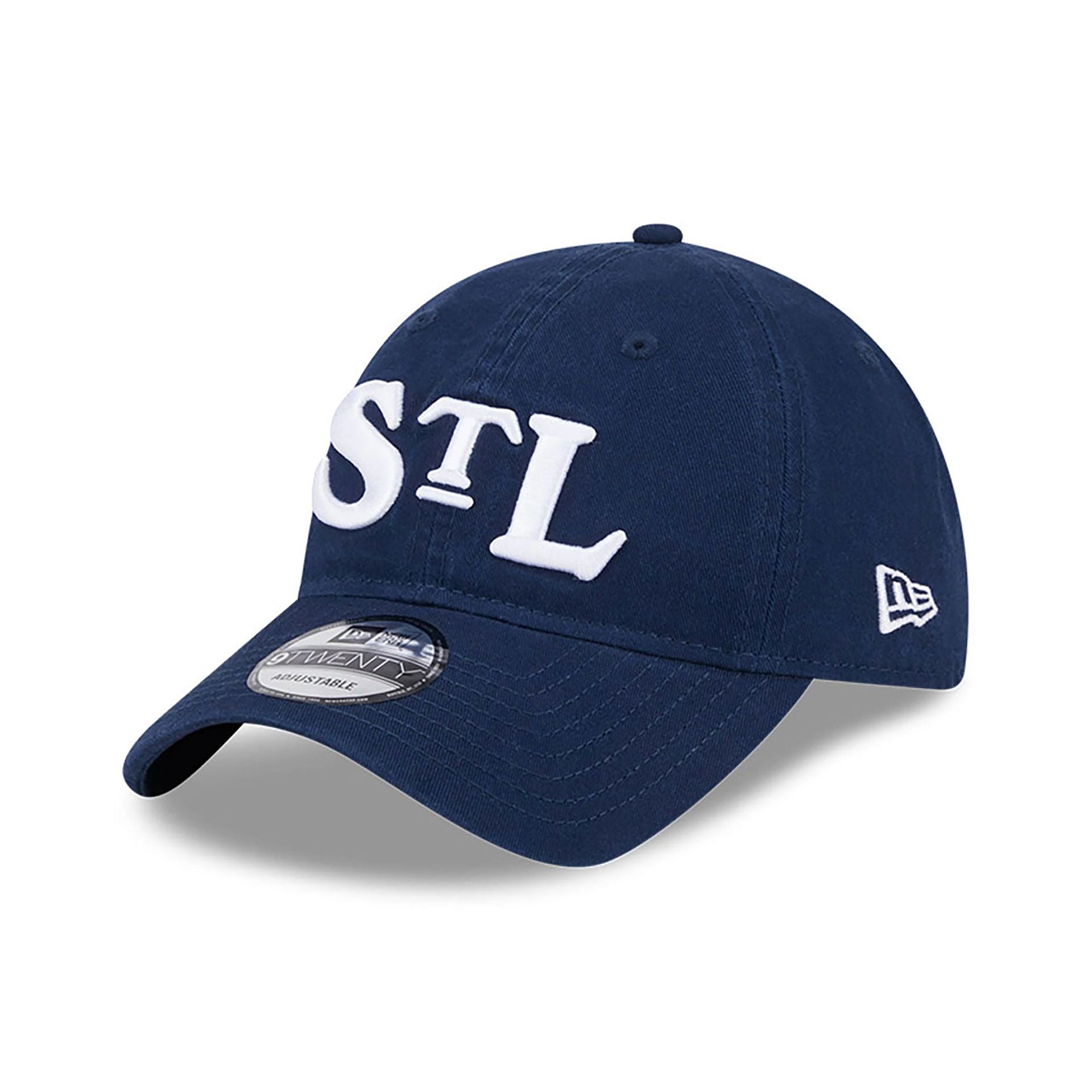 This is a St. Louis Stars Rickwood Navy 9TWENTY Adjustable Cap 1